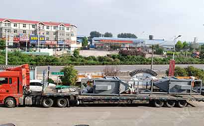 客戶定制噸包投料站發(fā)貨現(xiàn)場