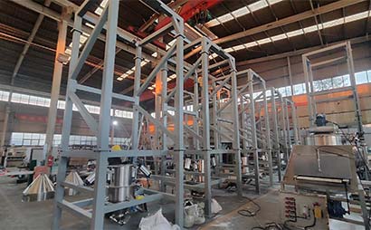 10臺敞開式噸袋拆包機歐洲方向發貨